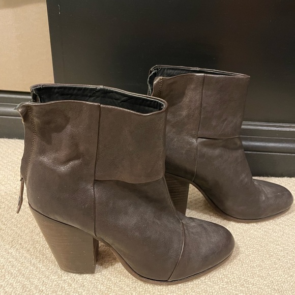 Rag & Bone brown booties - Picture 2 of 5
